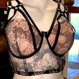 Victoria’s Secrets X (runway) Very Sexy Strappy Corset Bra top.